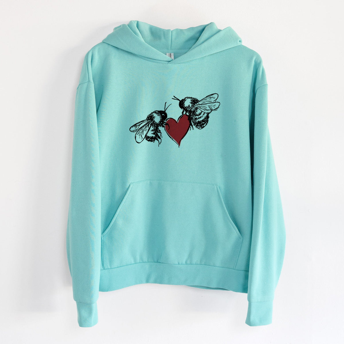 Love Bees  - Statement Midweight Hoodie