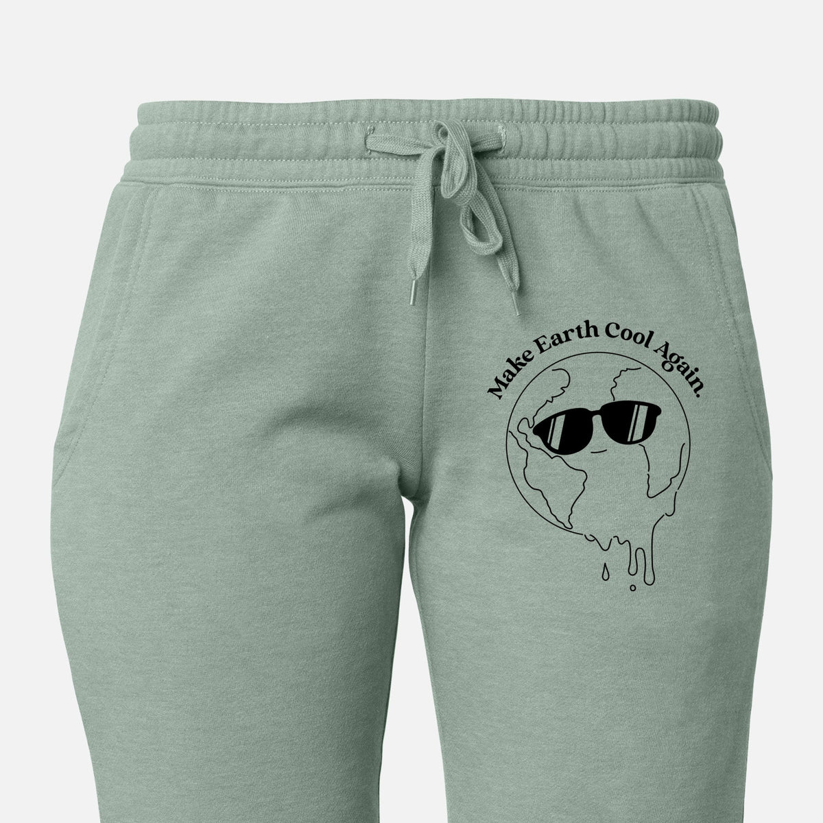Make Earth Cool Again - Melted Planet - Women's Cali Wave Jogger Sweatpants