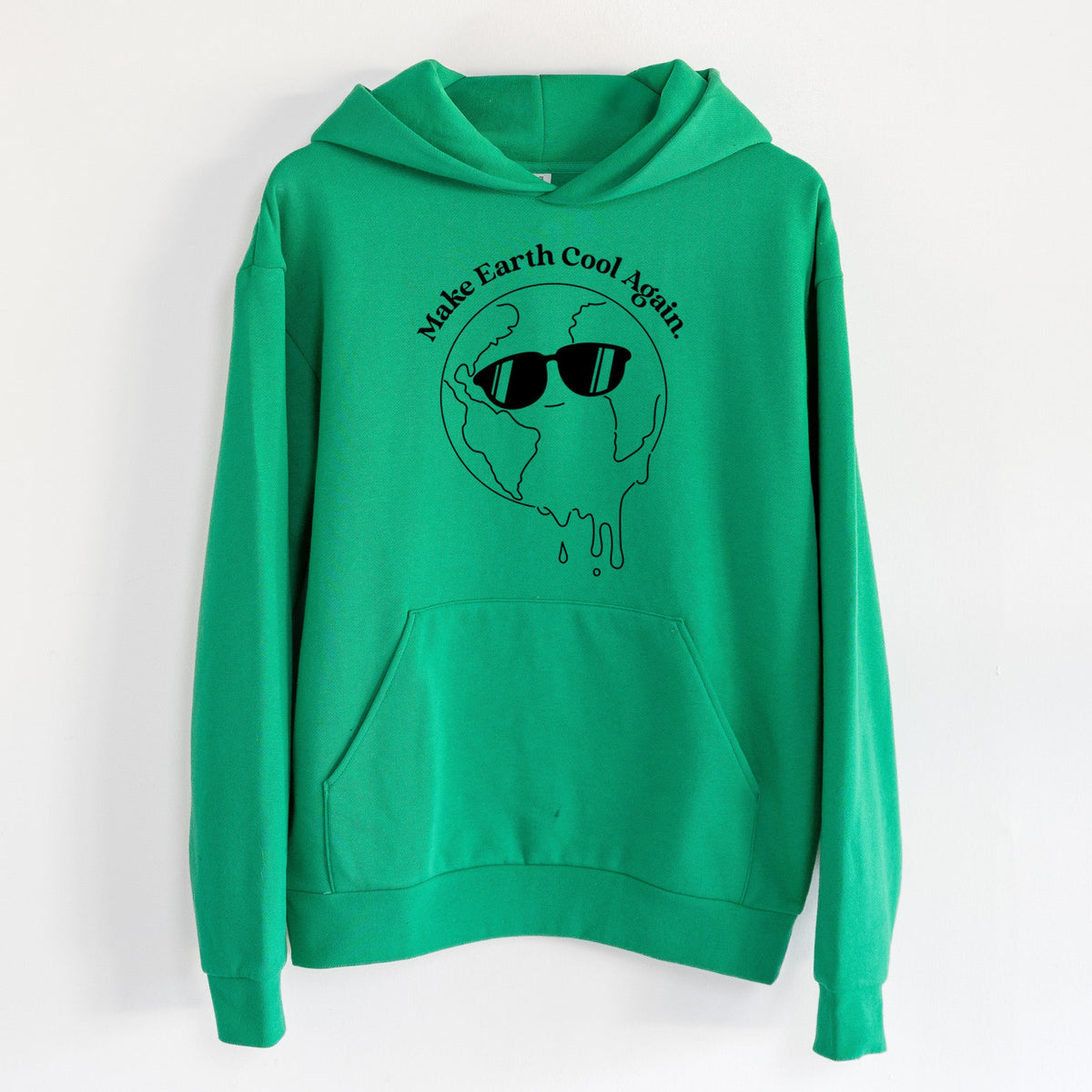 Make Earth Cool Again - Melted Planet  - Statement Midweight Hoodie
