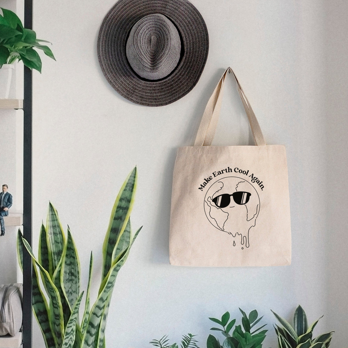 Make Earth Cool Again - Melted Planet - Tote Bag