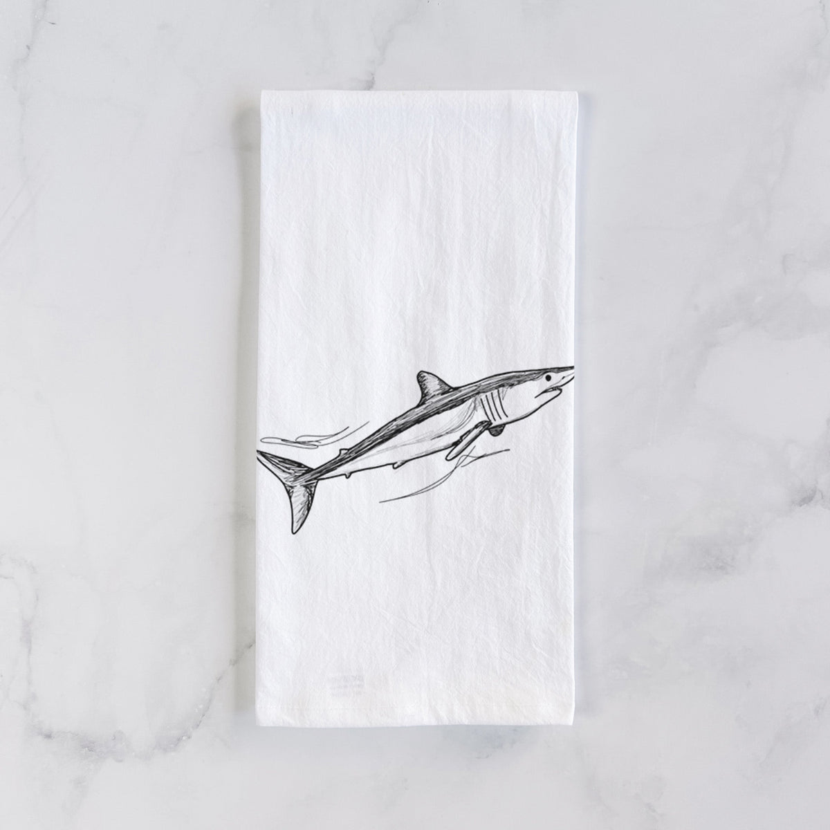 Mako Shark Tea Towel
