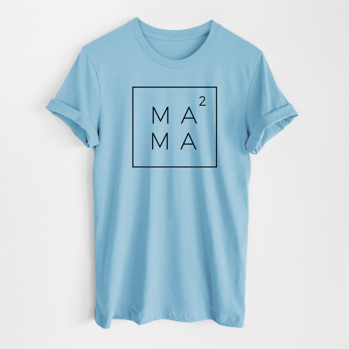 Mama to the 2nd Power Boxed - Lightweight 100% Cotton Unisex Crewneck
