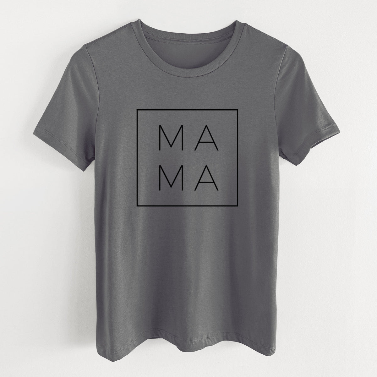 Mama Boxed - Women's Lightweight Relaxed Fit 100% Cotton Crewneck