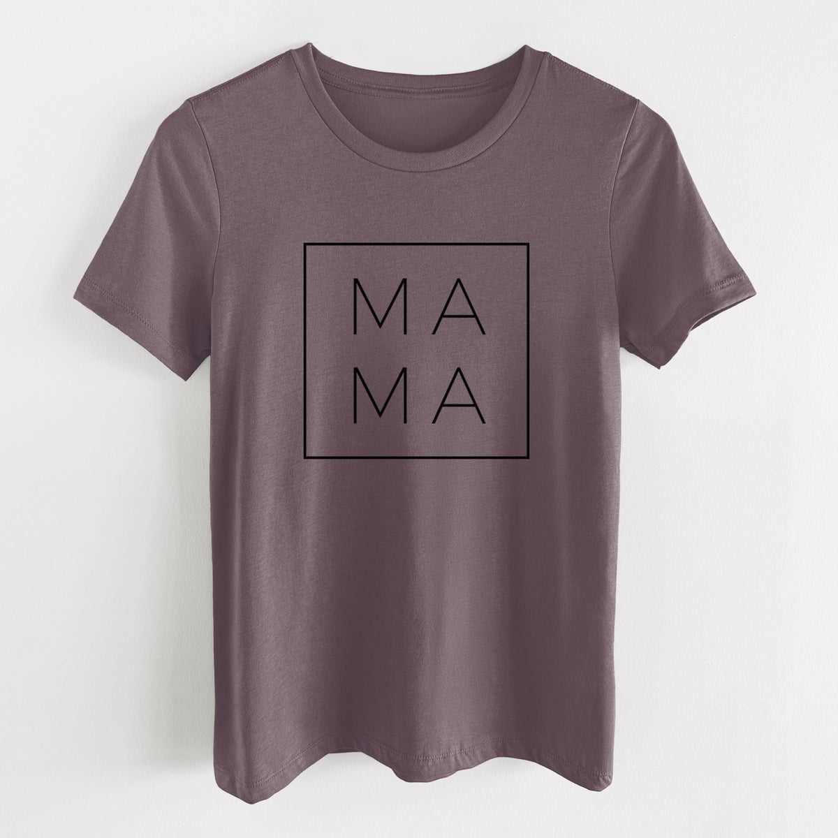 Mama Boxed - Women's Lightweight Relaxed Fit 100% Cotton Crewneck
