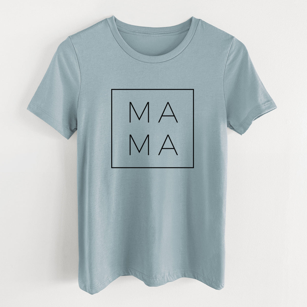Mama Boxed - Women's Lightweight Relaxed Fit 100% Cotton Crewneck