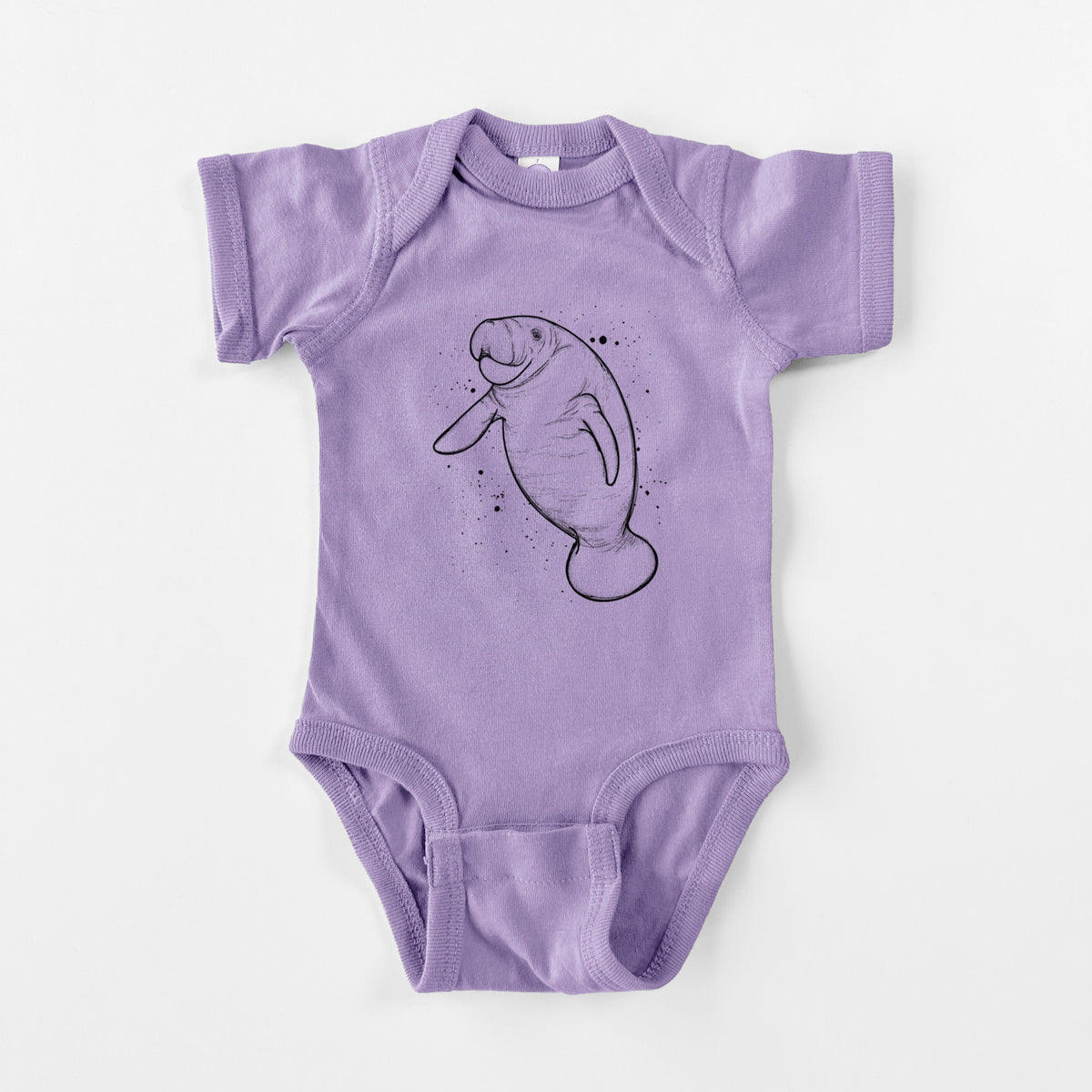 Manatee - Baby Fine Jersey Bodysuit