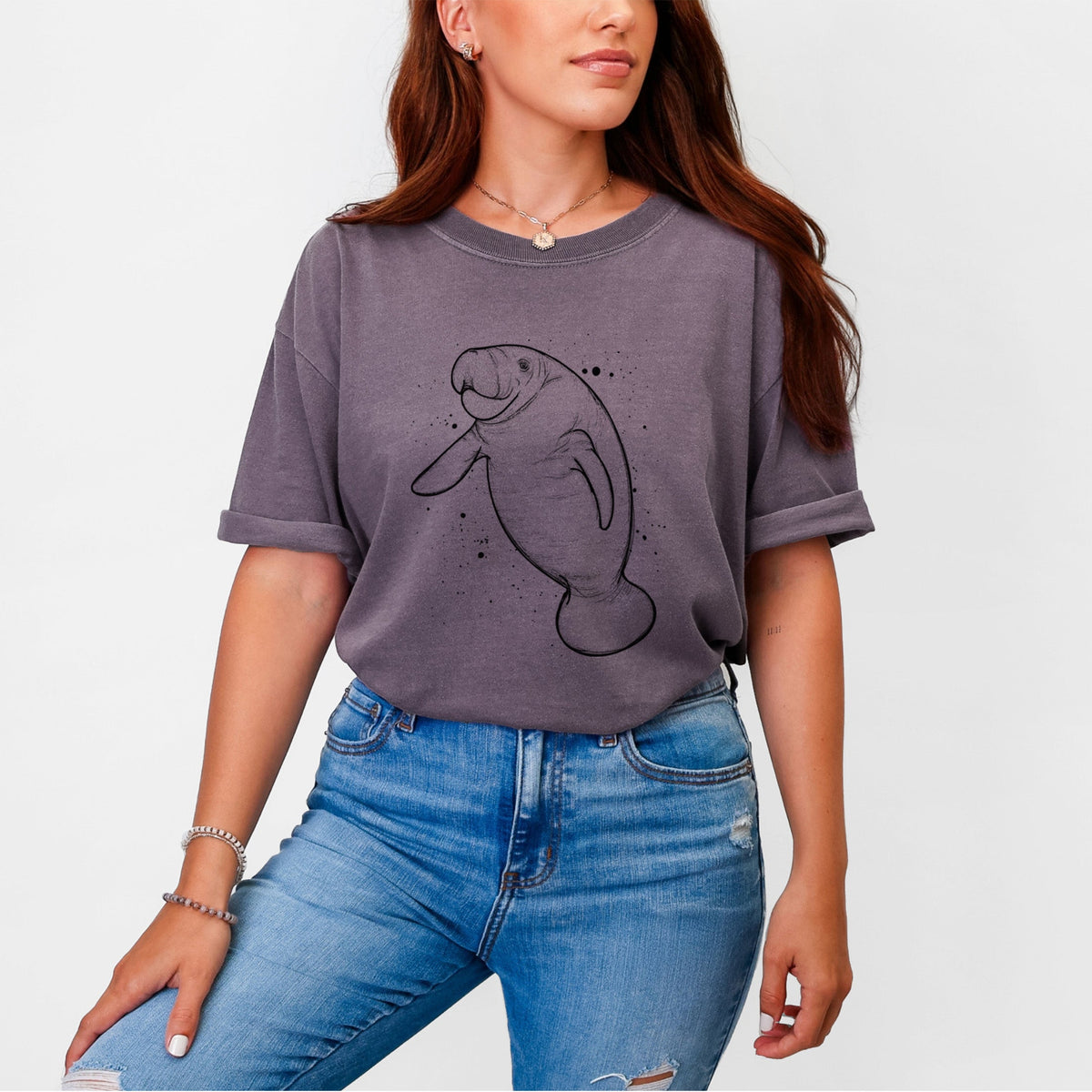 Manatee - Unisex Comfort Colors Garment-Dyed Heavyweight T-shirt