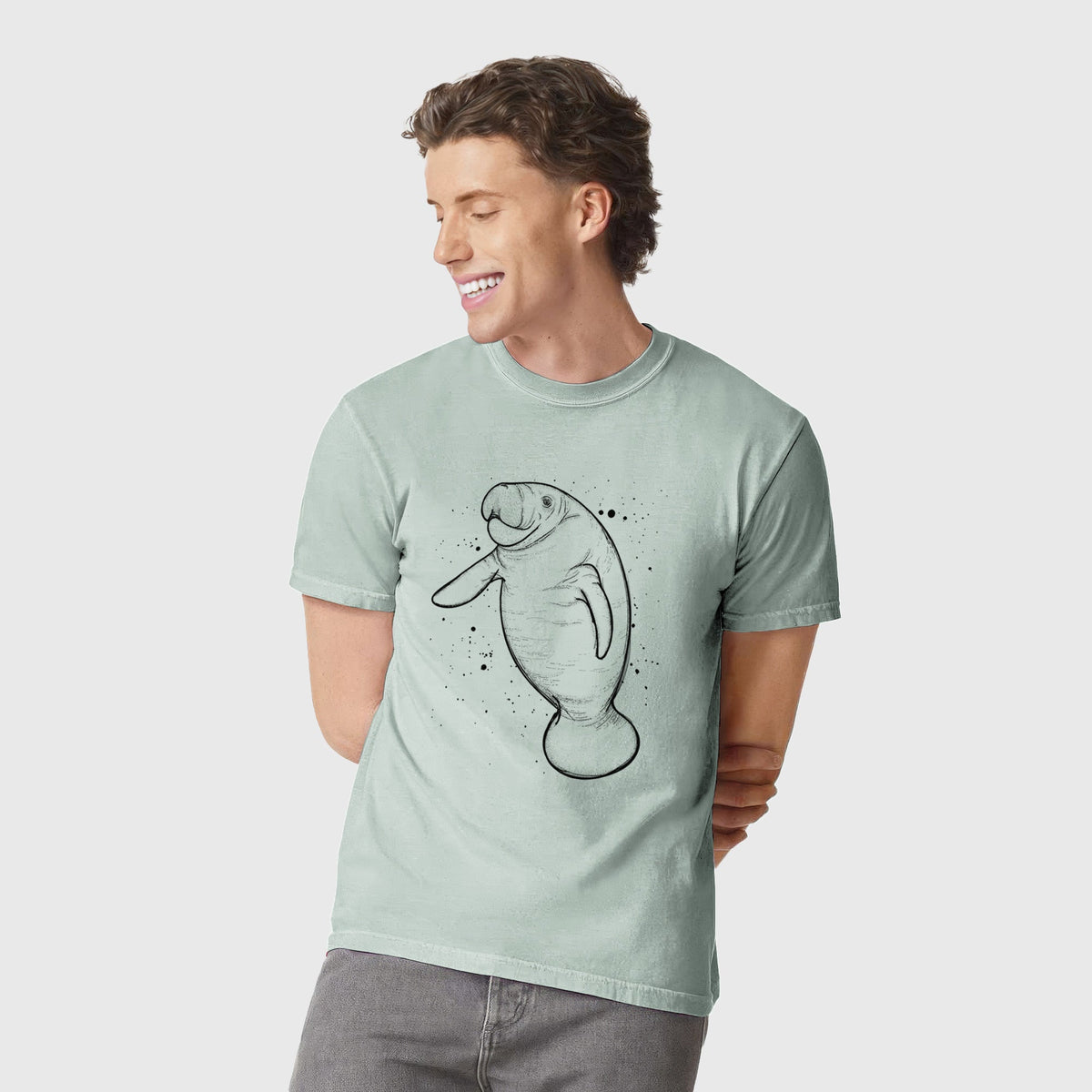 Manatee - Unisex Comfort Colors Garment-Dyed Heavyweight T-shirt