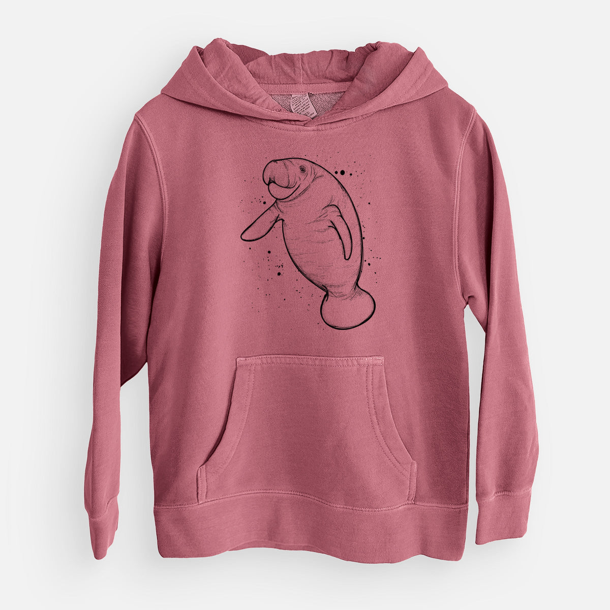 Manatee - Youth Pigment Dyed Hoodie