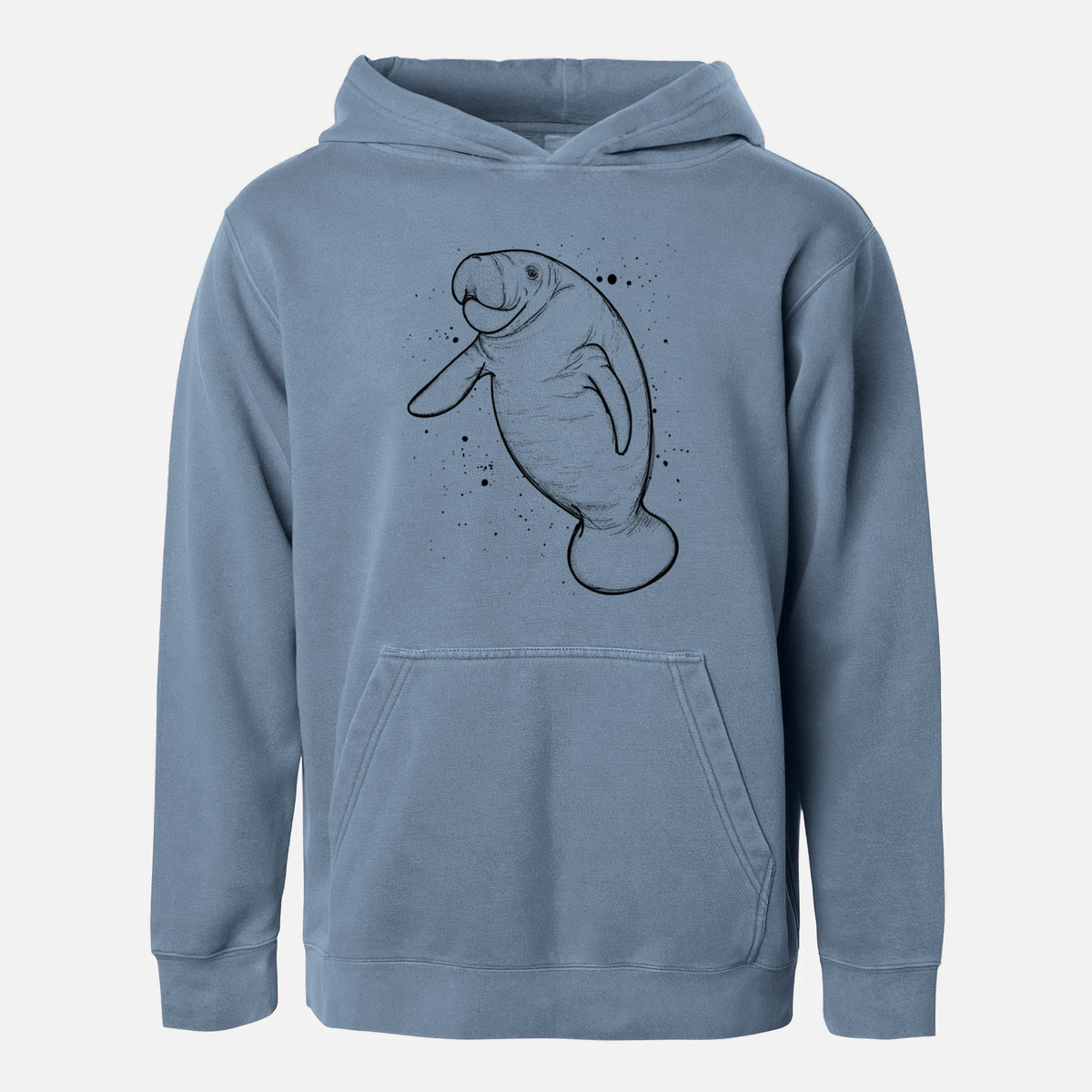 Manatee - Youth Pigment Dyed Hoodie