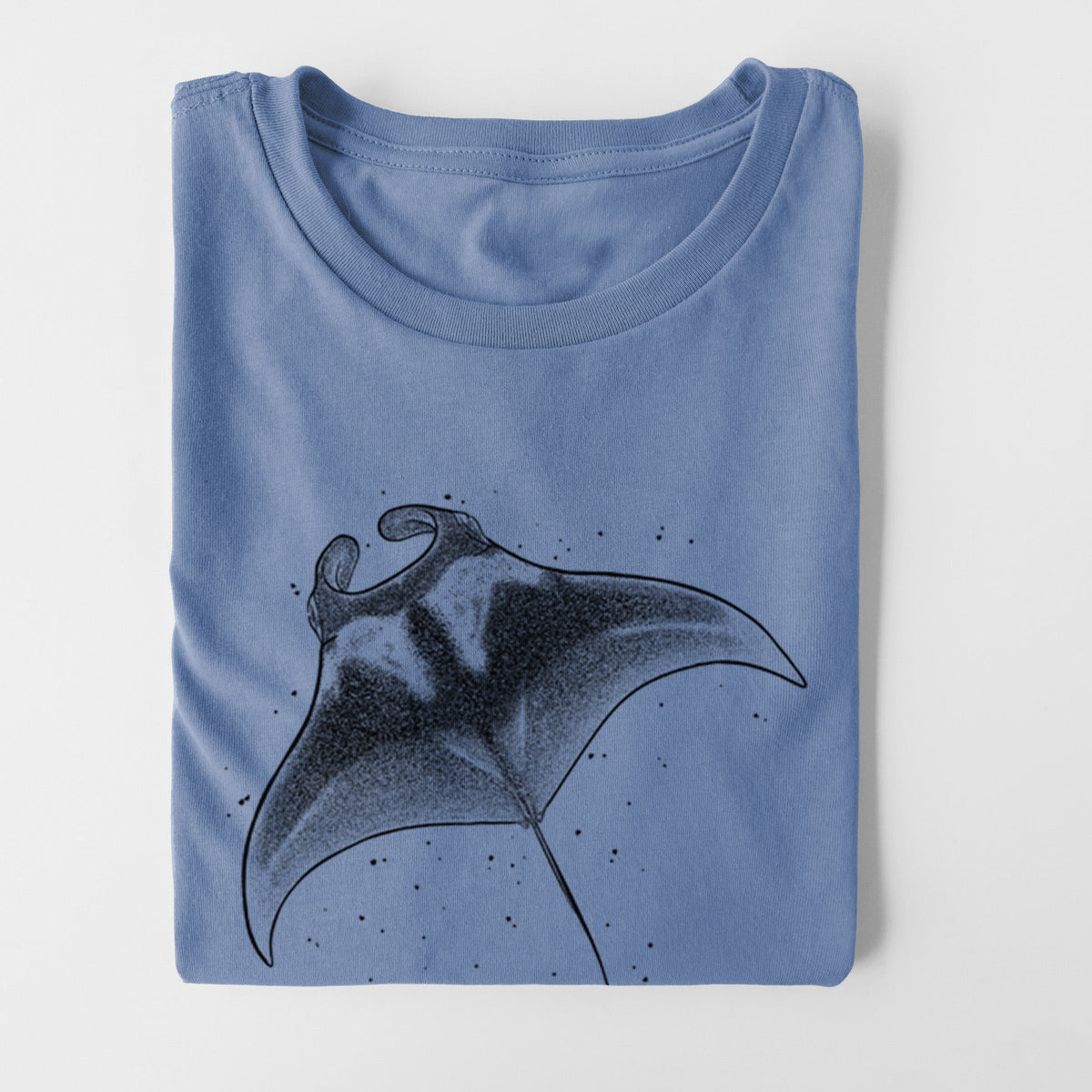 Reef Manta Ray - Women's Lightweight Relaxed Fit 100% Cotton Crewneck