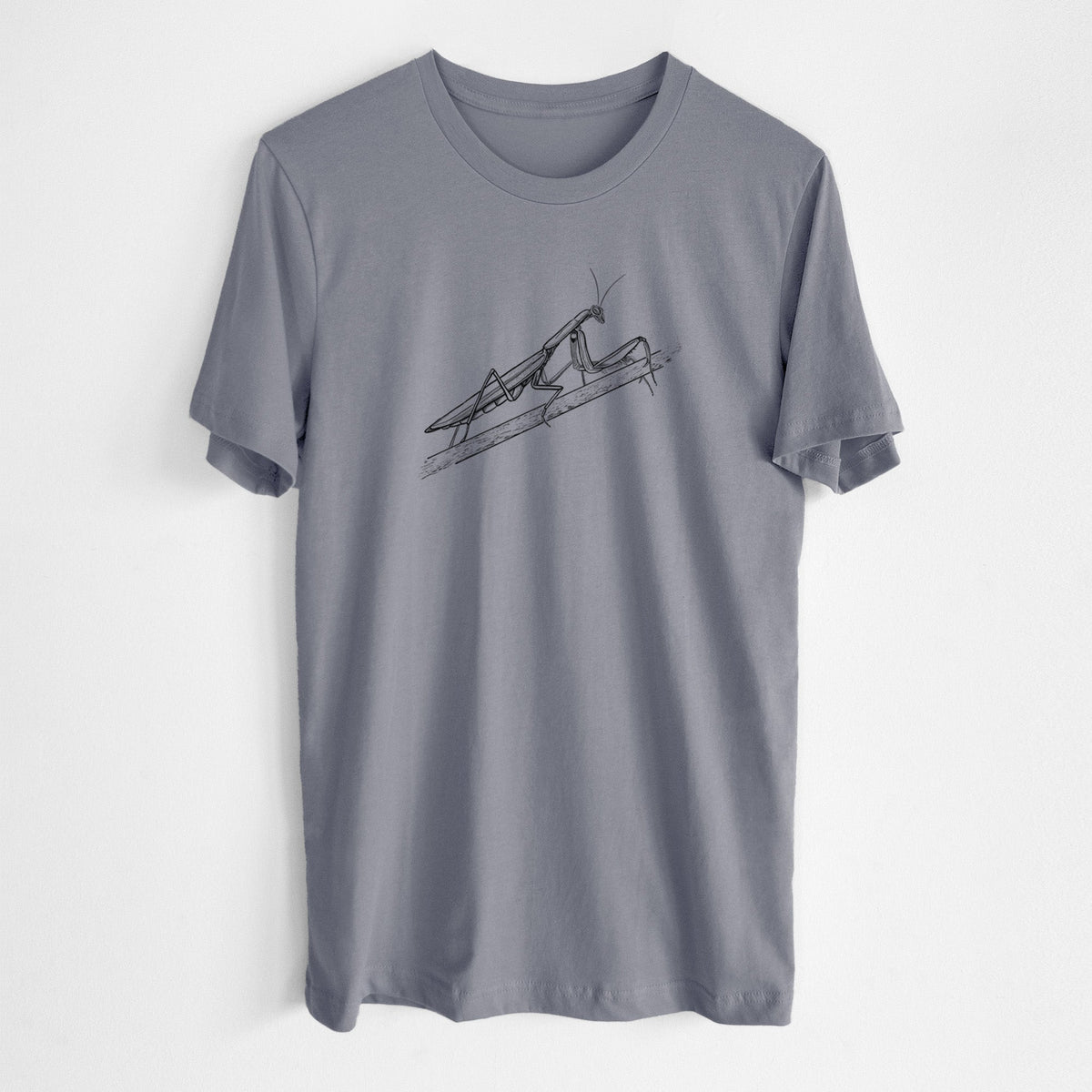 European Mantis - Mantis religiosa - Lightweight 100% Cotton Unisex Crewneck