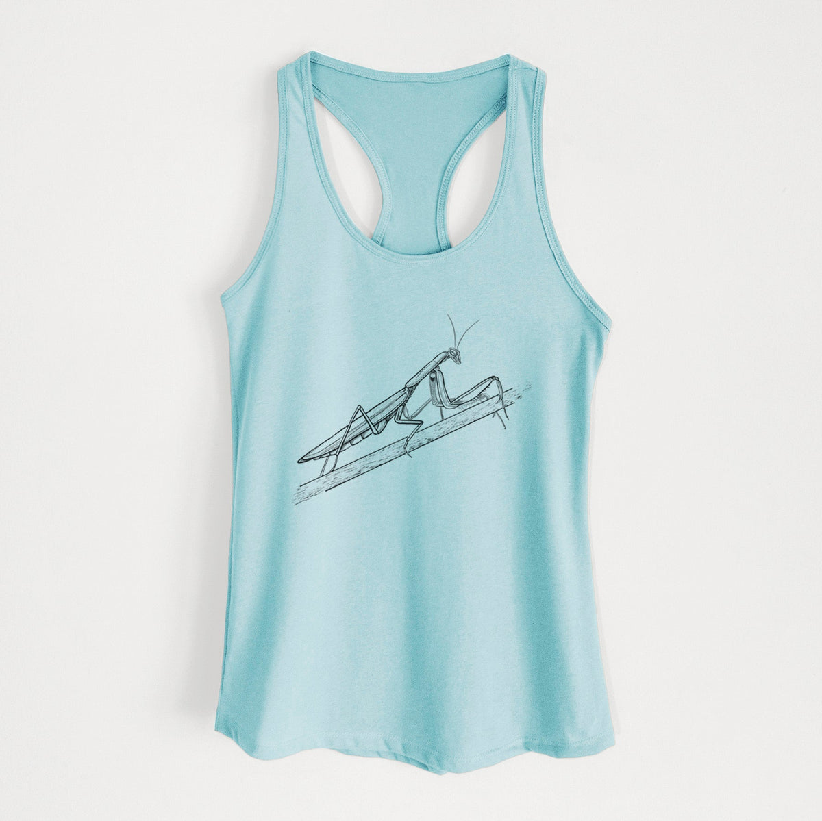 European Mantis - Mantis religiosa - Women's Racerback Tanktop