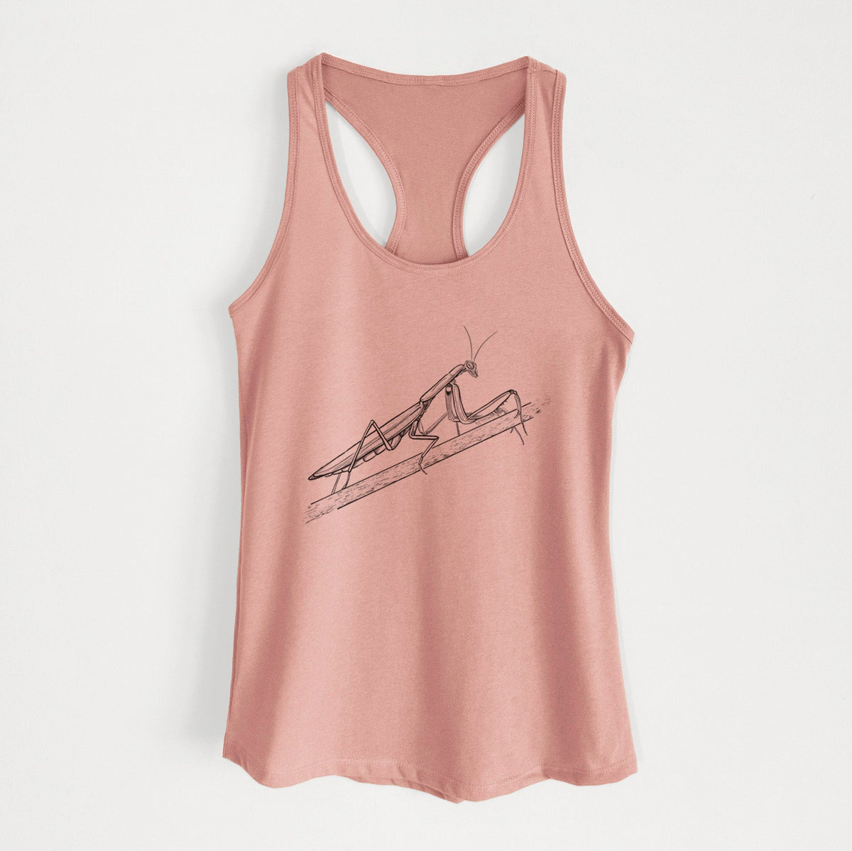 European Mantis - Mantis religiosa - Women's Racerback Tanktop