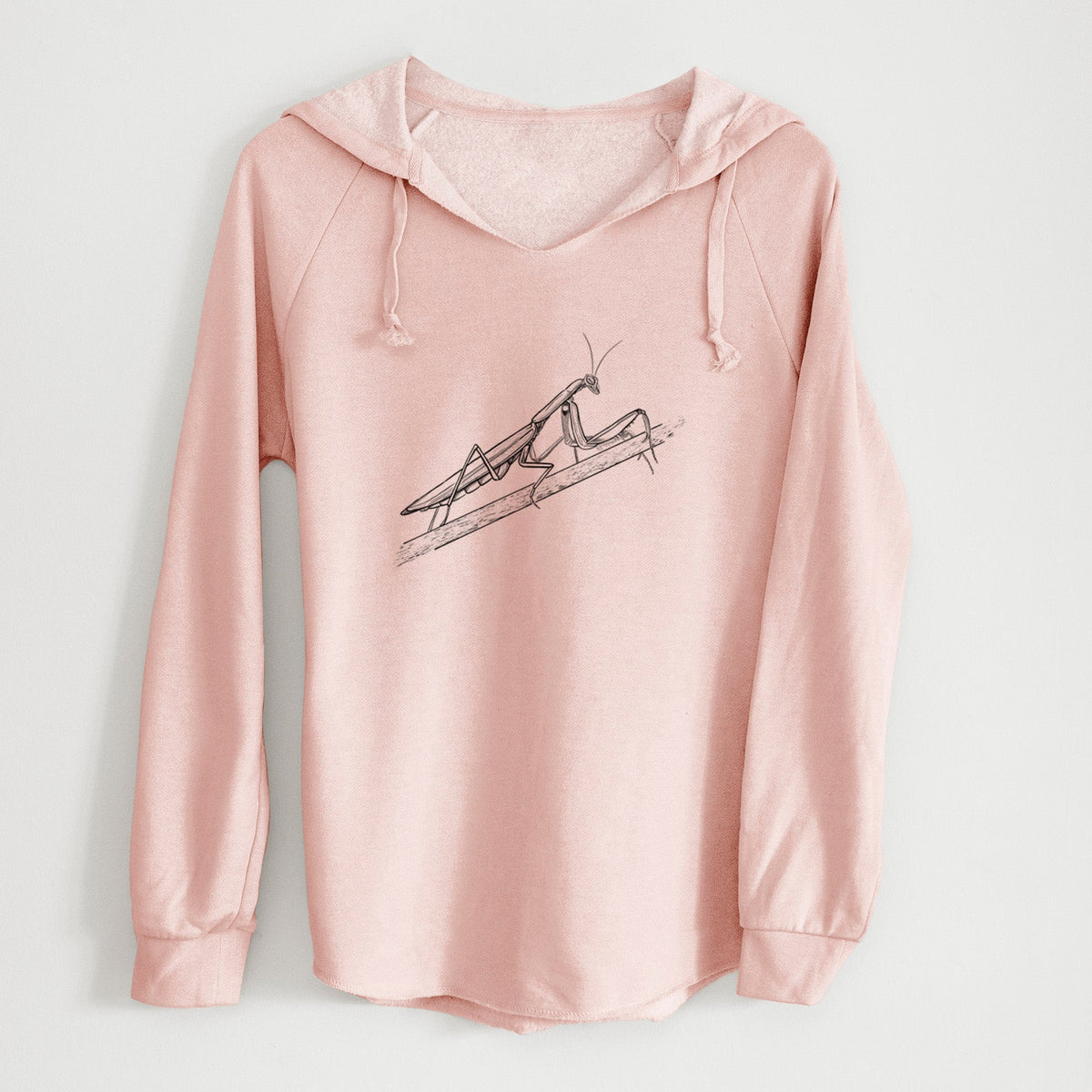 European Mantis - Mantis religiosa - Cali Wave Hooded Sweatshirt