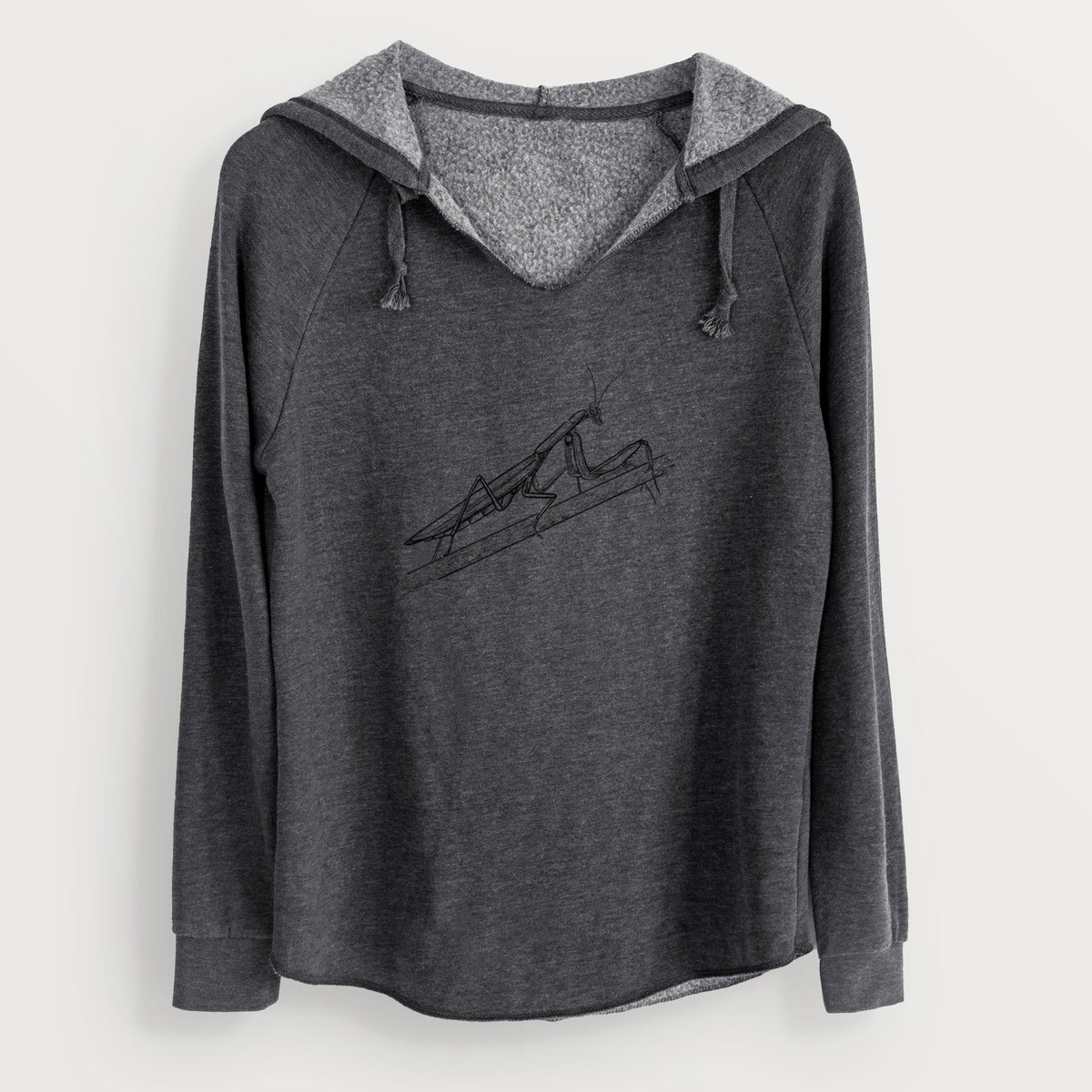 European Mantis - Mantis religiosa - Cali Wave Hooded Sweatshirt