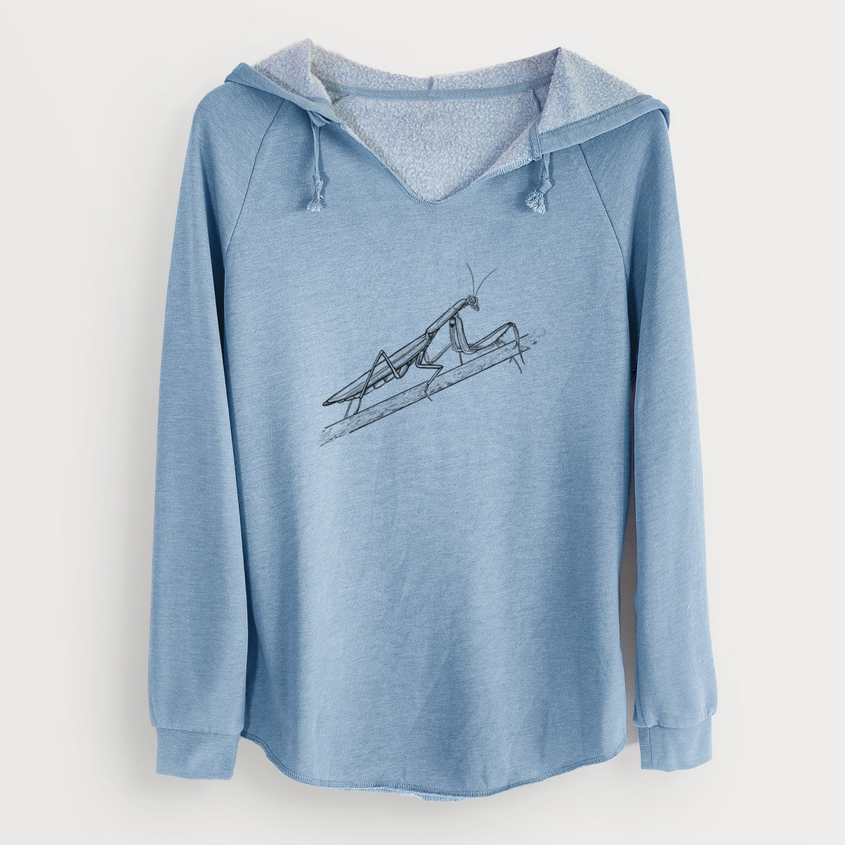 European Mantis - Mantis religiosa - Cali Wave Hooded Sweatshirt