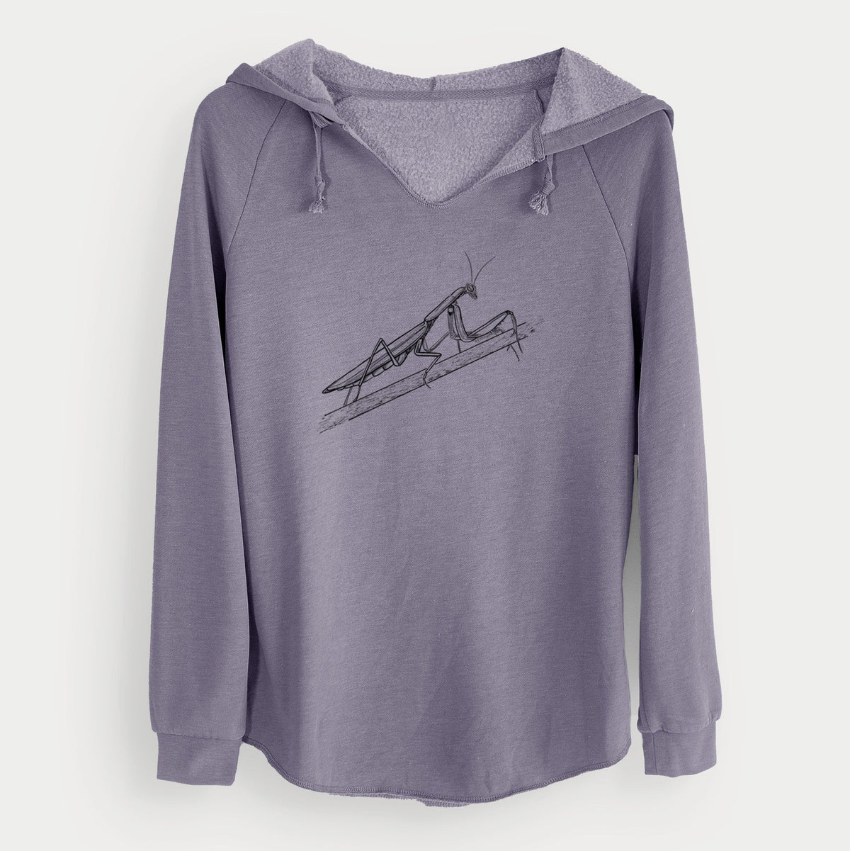 European Mantis - Mantis religiosa - Cali Wave Hooded Sweatshirt