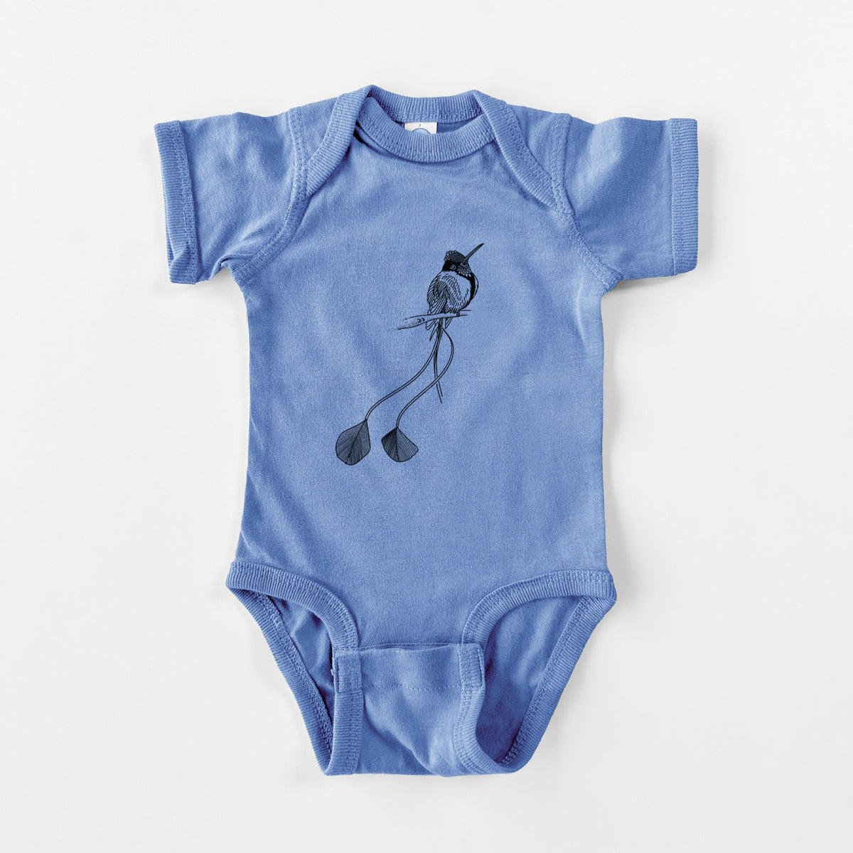 Marvelous Spatuletail Hummingbird - Baby Fine Jersey Bodysuit