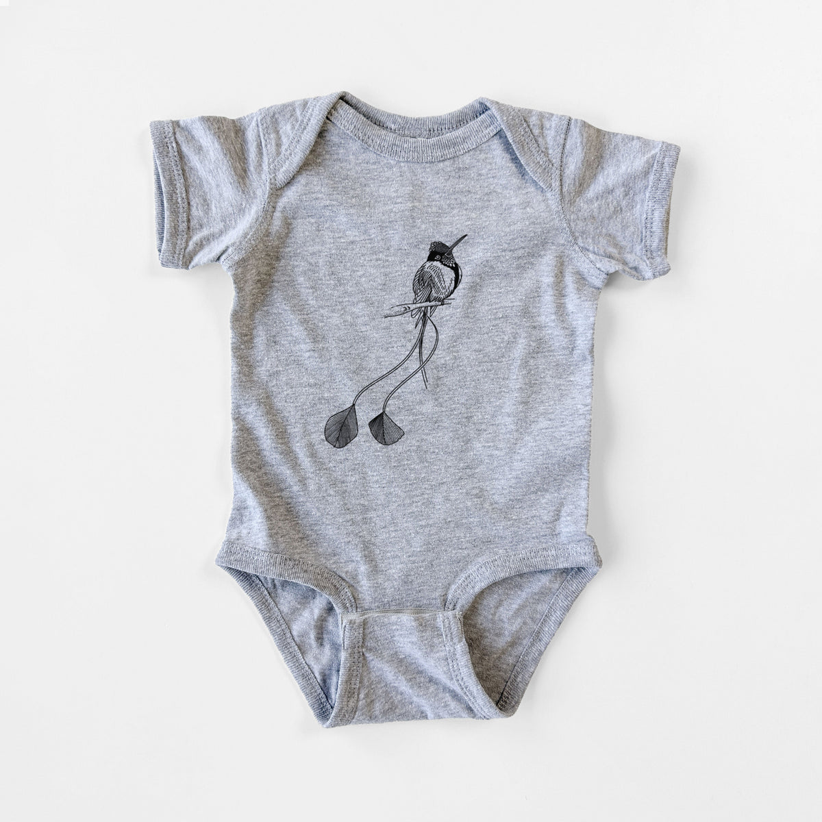 Marvelous Spatuletail Hummingbird - Baby Fine Jersey Bodysuit