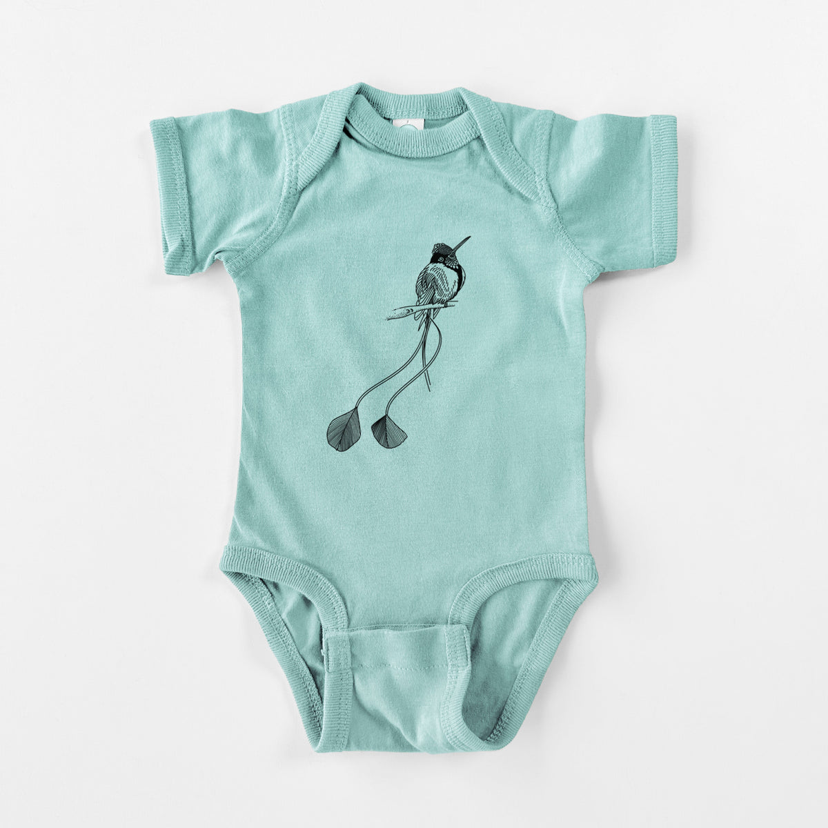 Marvelous Spatuletail Hummingbird - Baby Fine Jersey Bodysuit
