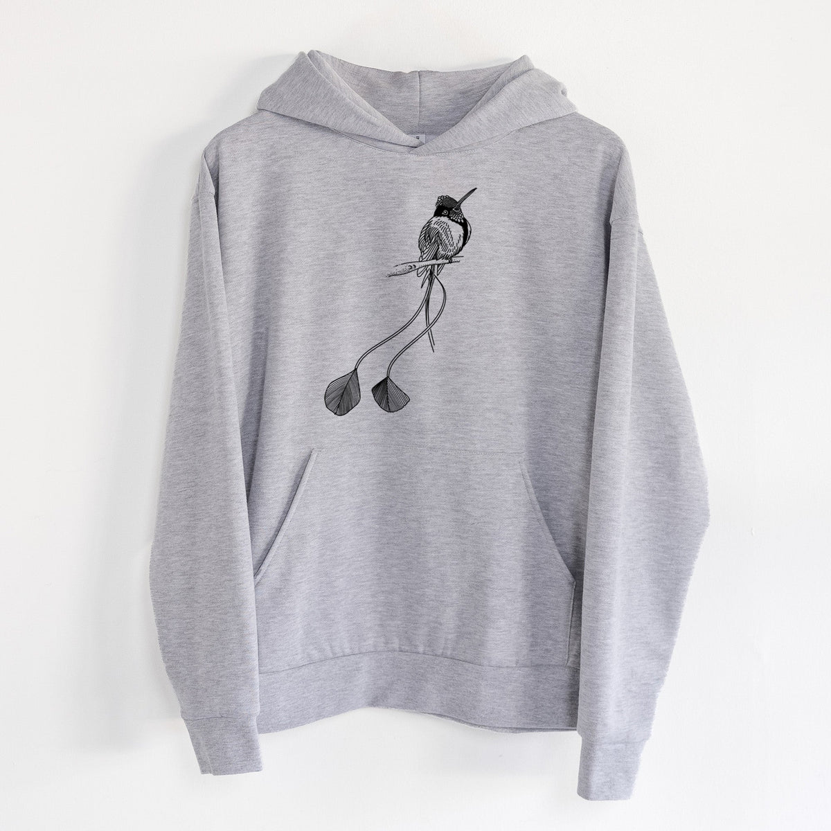 Marvelous Spatuletail Hummingbird  - Statement Midweight Hoodie