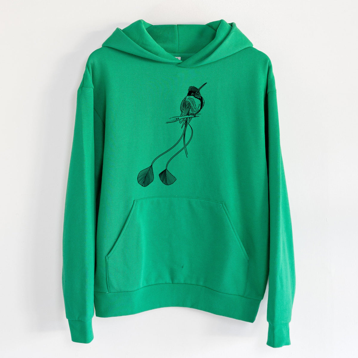Marvelous Spatuletail Hummingbird  - Statement Midweight Hoodie