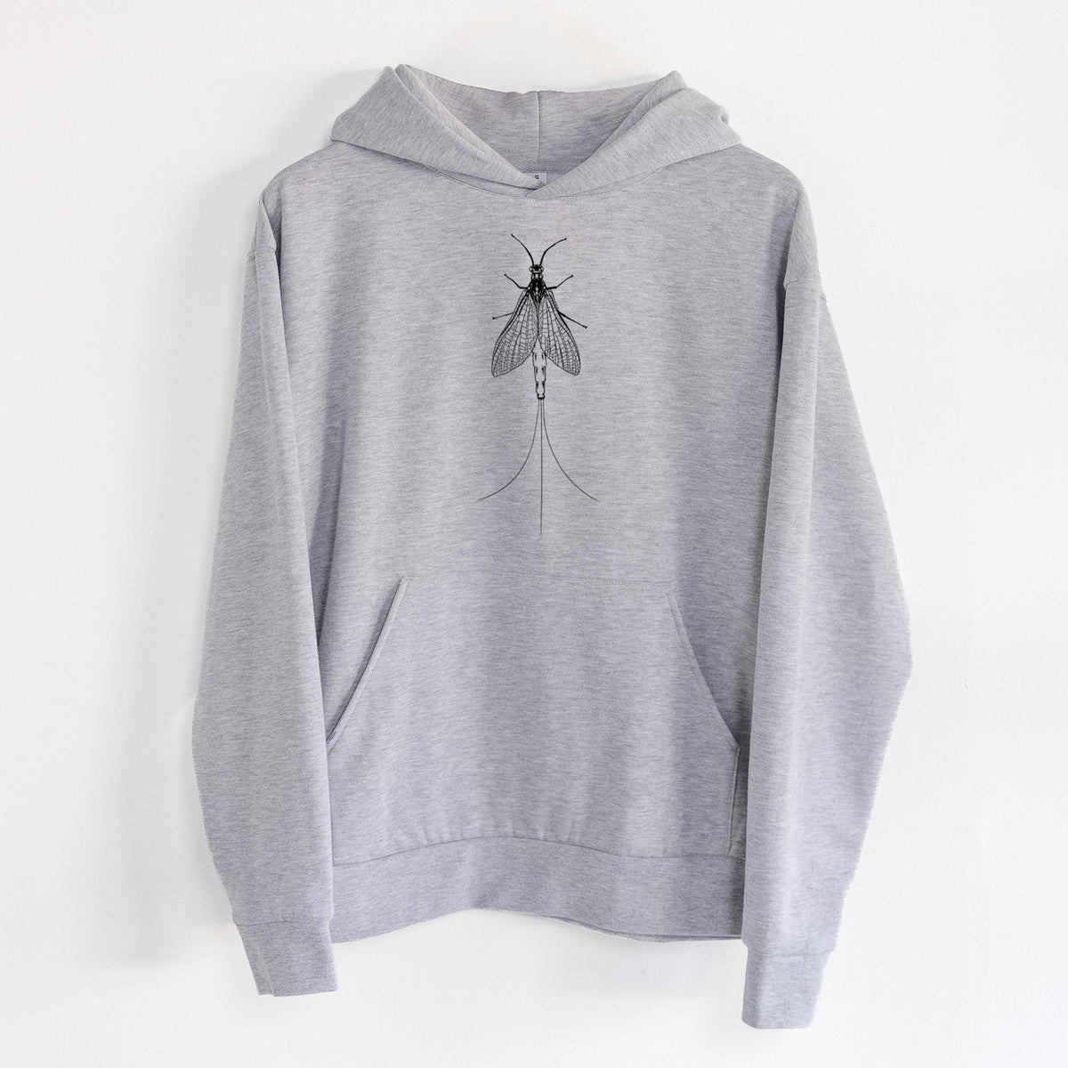 Ephemera Danica - Mayfly  - Statement Midweight Hoodie