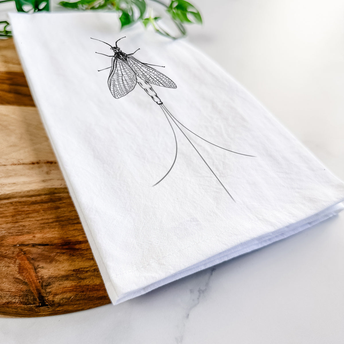 Ephemera Danica - Mayfly Tea Towel