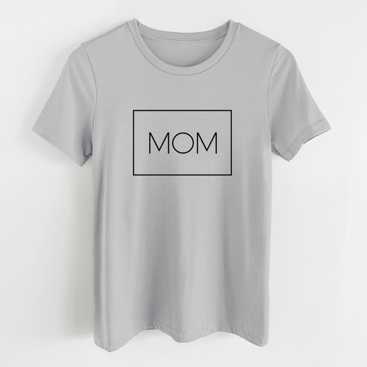 Mom Boxed - Women's Lightweight Relaxed Fit 100% Cotton Crewneck