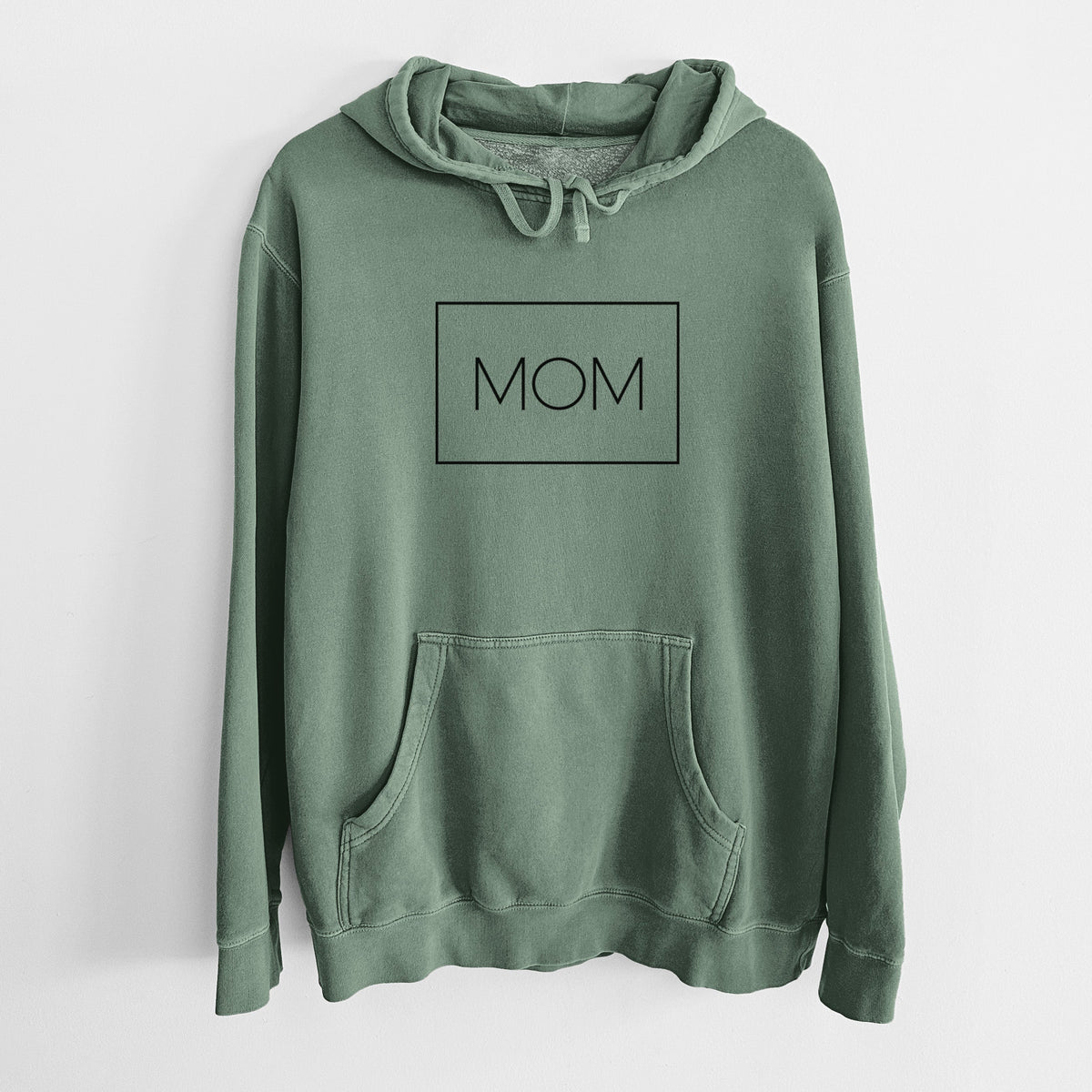 Mom Boxed - Unisex Pigment Dyed Hoodie