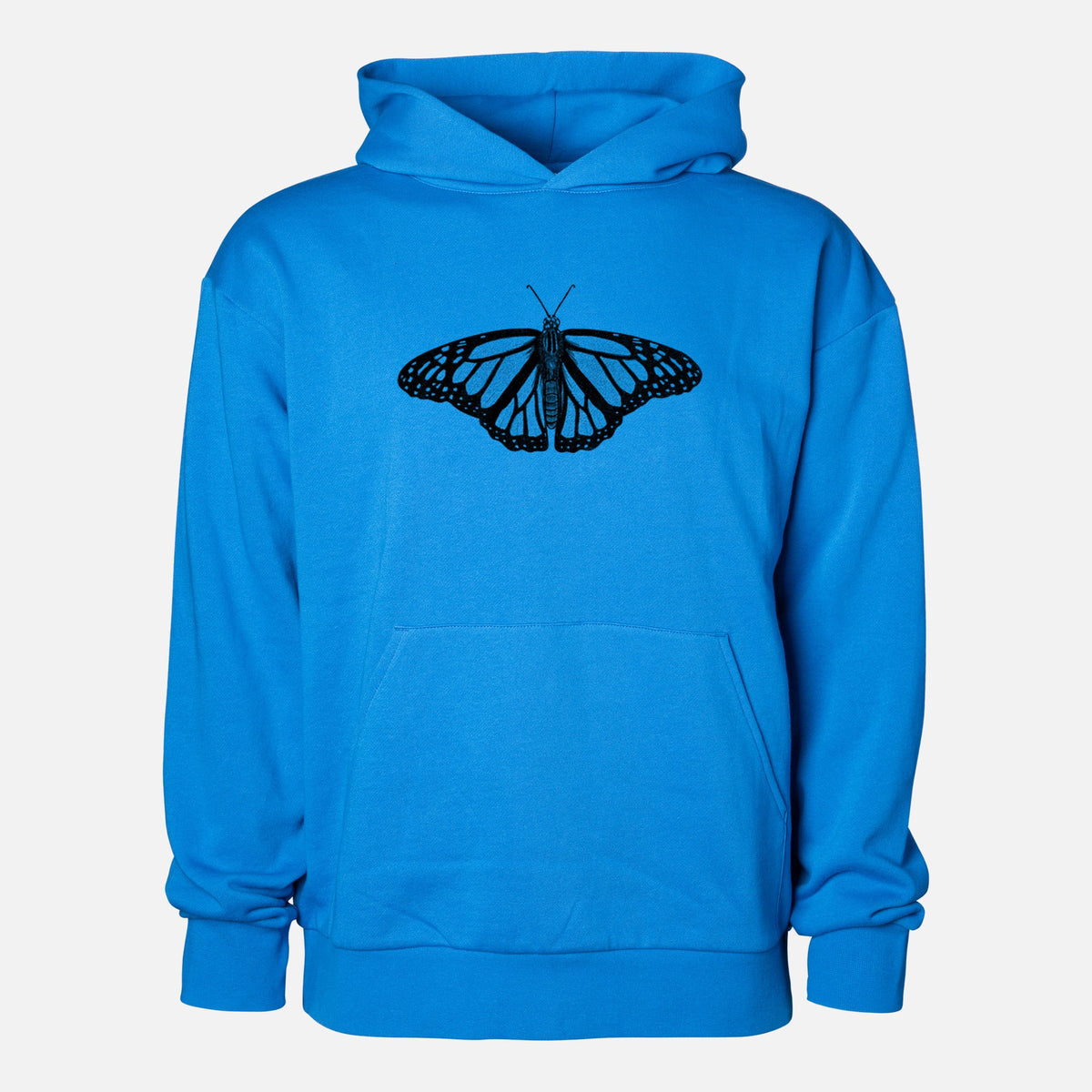 Danaus plexippus - Monarch Butterfly  - Statement Midweight Hoodie