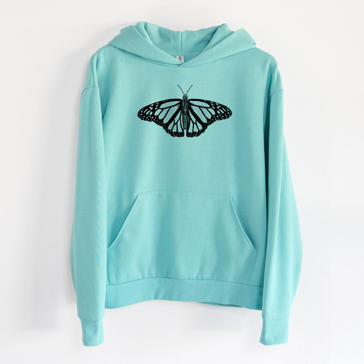 Danaus plexippus - Monarch Butterfly  - Statement Midweight Hoodie