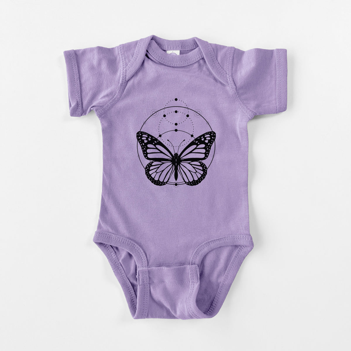 Monarch Symmetry - Baby Fine Jersey Bodysuit