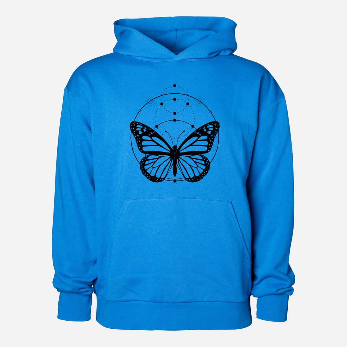 Monarch Symmetry  - Statement Midweight Hoodie
