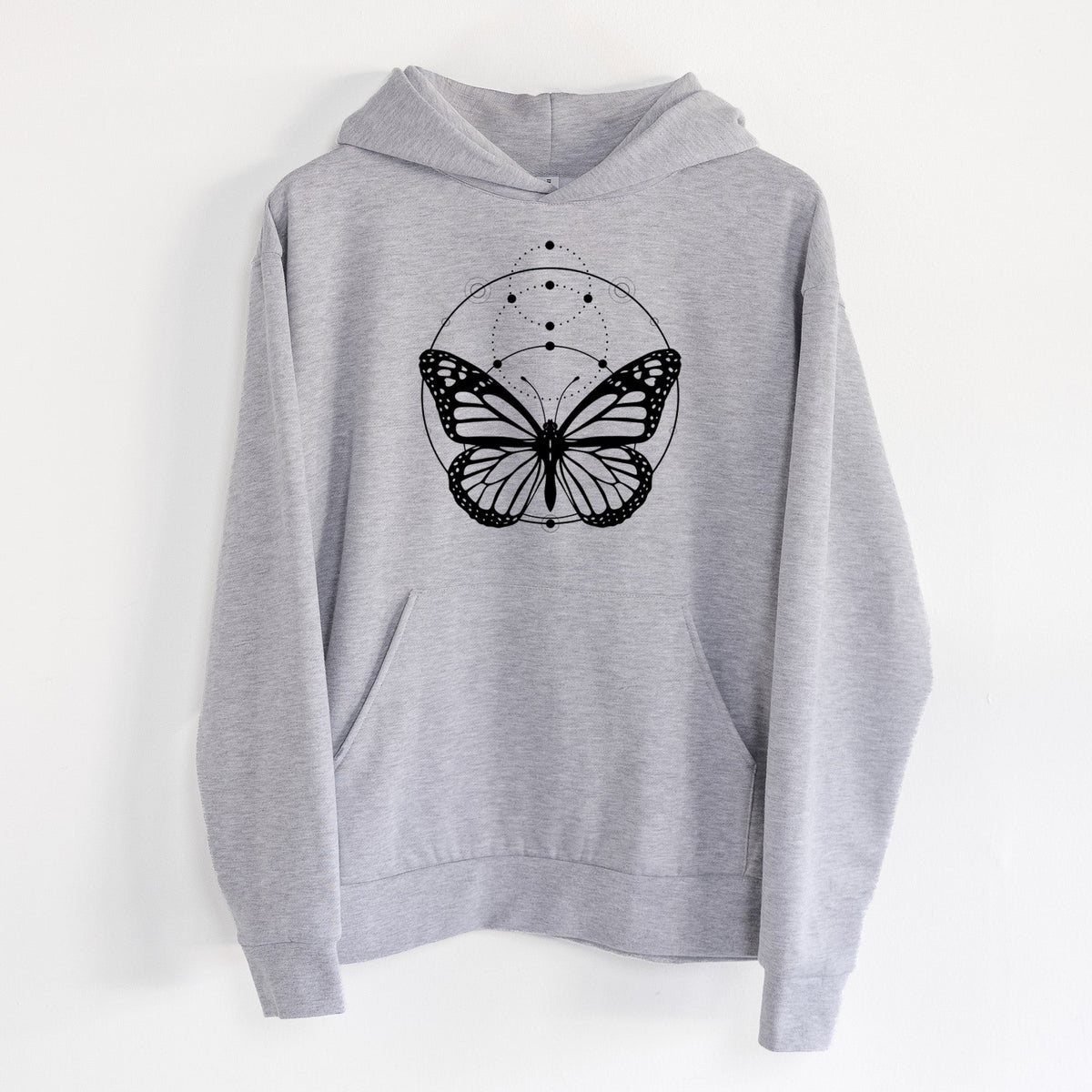 Monarch Symmetry  - Statement Midweight Hoodie