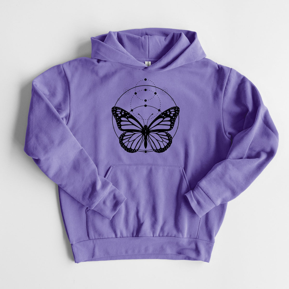 Monarch Symmetry  - Statement Midweight Hoodie
