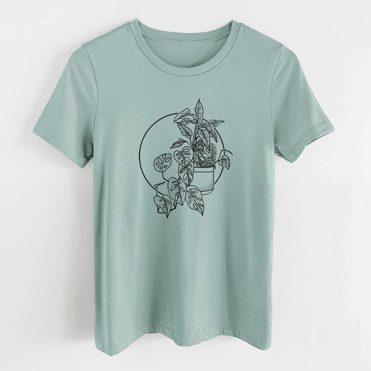 Monstera Adansonii - Women's Lightweight Relaxed Fit 100% Cotton Crewneck