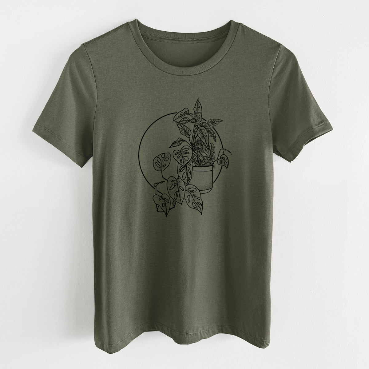 Monstera Adansonii - Women's Lightweight Relaxed Fit 100% Cotton Crewneck