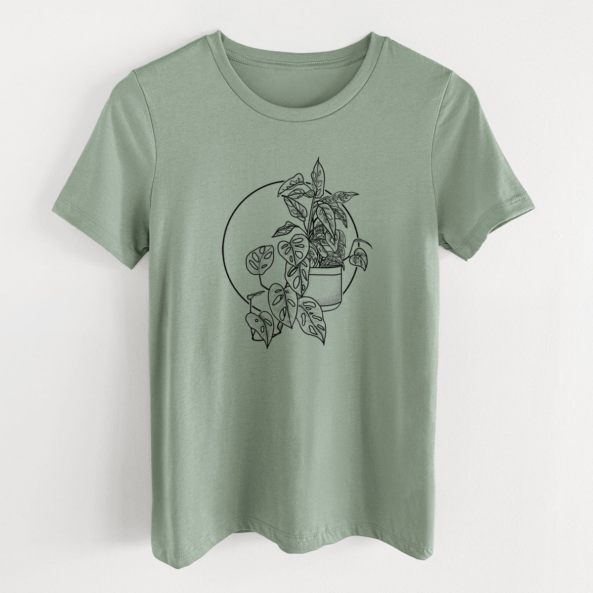 Monstera Adansonii - Women's Lightweight Relaxed Fit 100% Cotton Crewneck