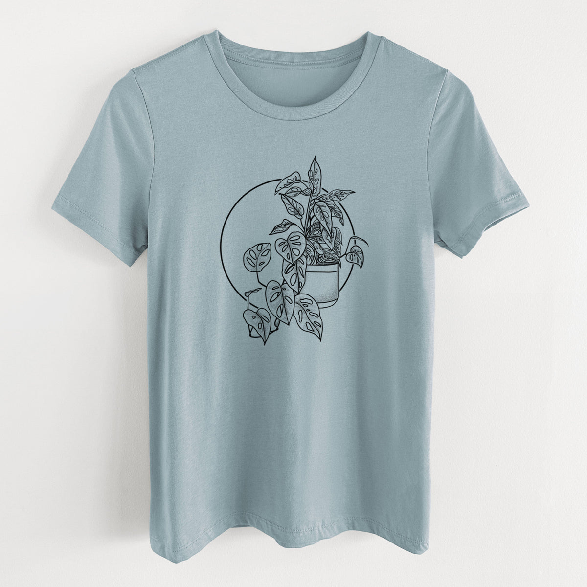 Monstera Adansonii - Women's Lightweight Relaxed Fit 100% Cotton Crewneck