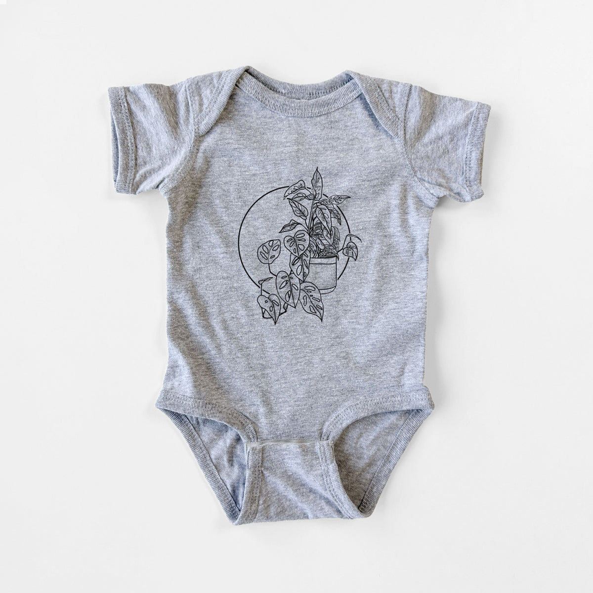 Monstera Adansonii - Baby Fine Jersey Bodysuit