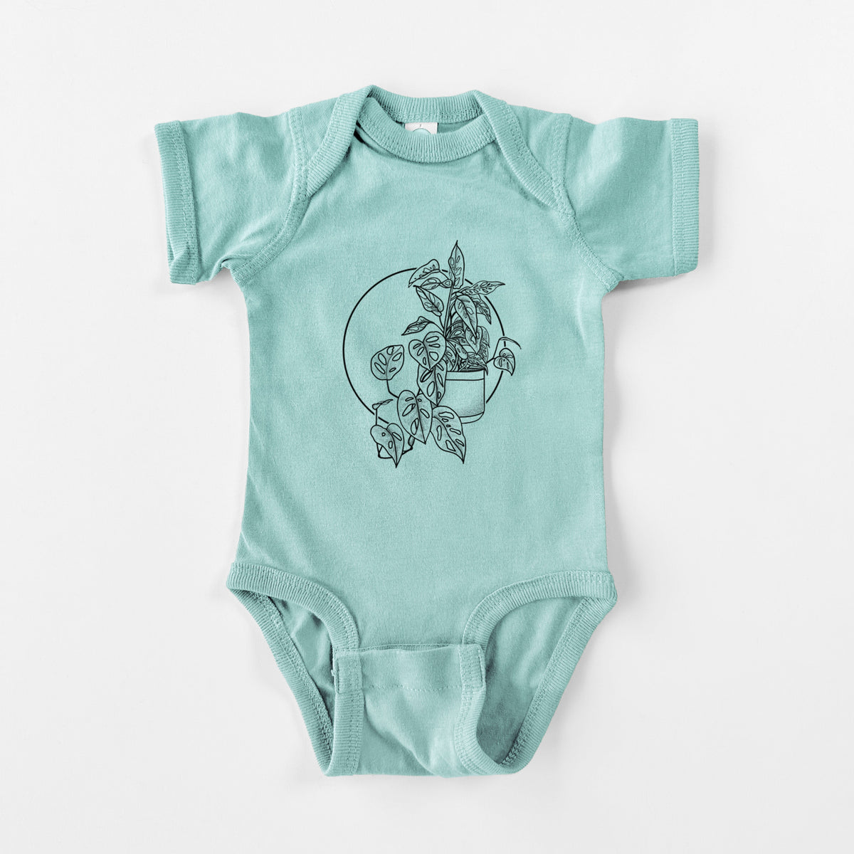 Monstera Adansonii - Baby Fine Jersey Bodysuit