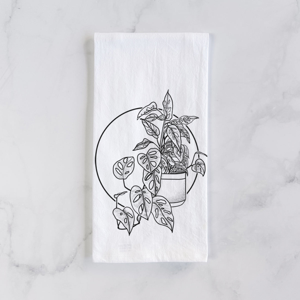 Monstera Adansonii Tea Towel