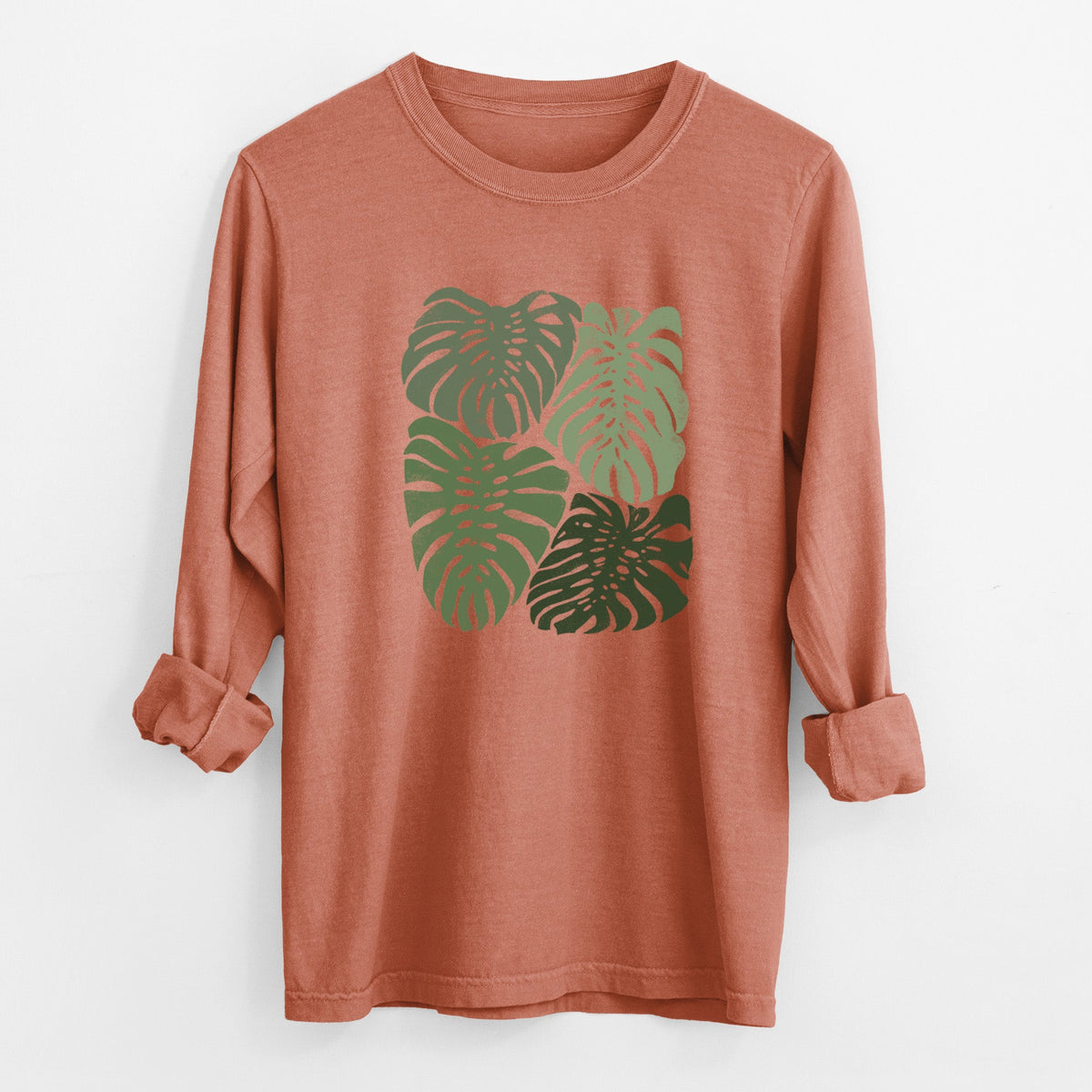 Monstera Vibes - Unisex Comfort Colors 100% Cotton Long Sleeve