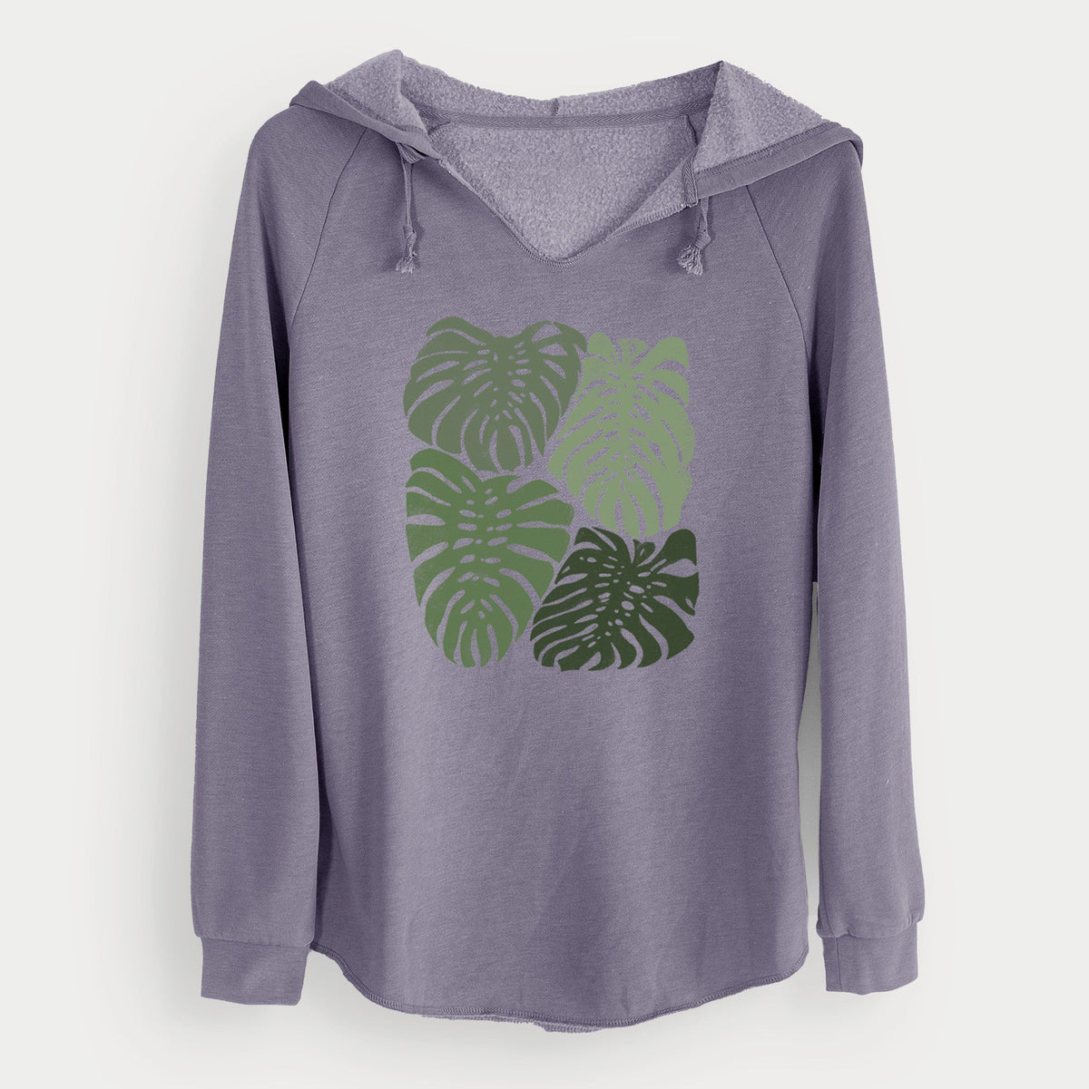 Monstera Vibes - Cali Wave Hooded Sweatshirt