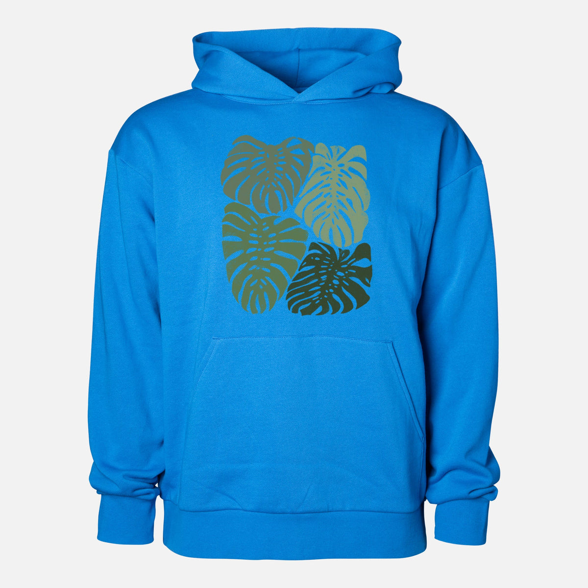 Monstera Vibes  - Statement Midweight Hoodie