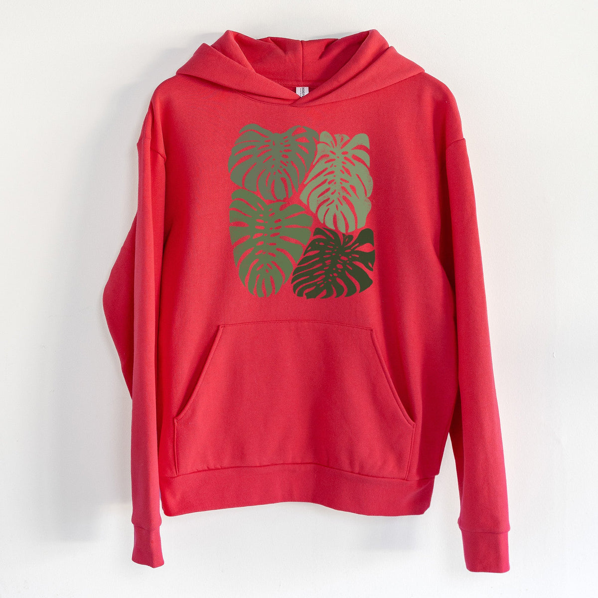 Monstera Vibes  - Statement Midweight Hoodie