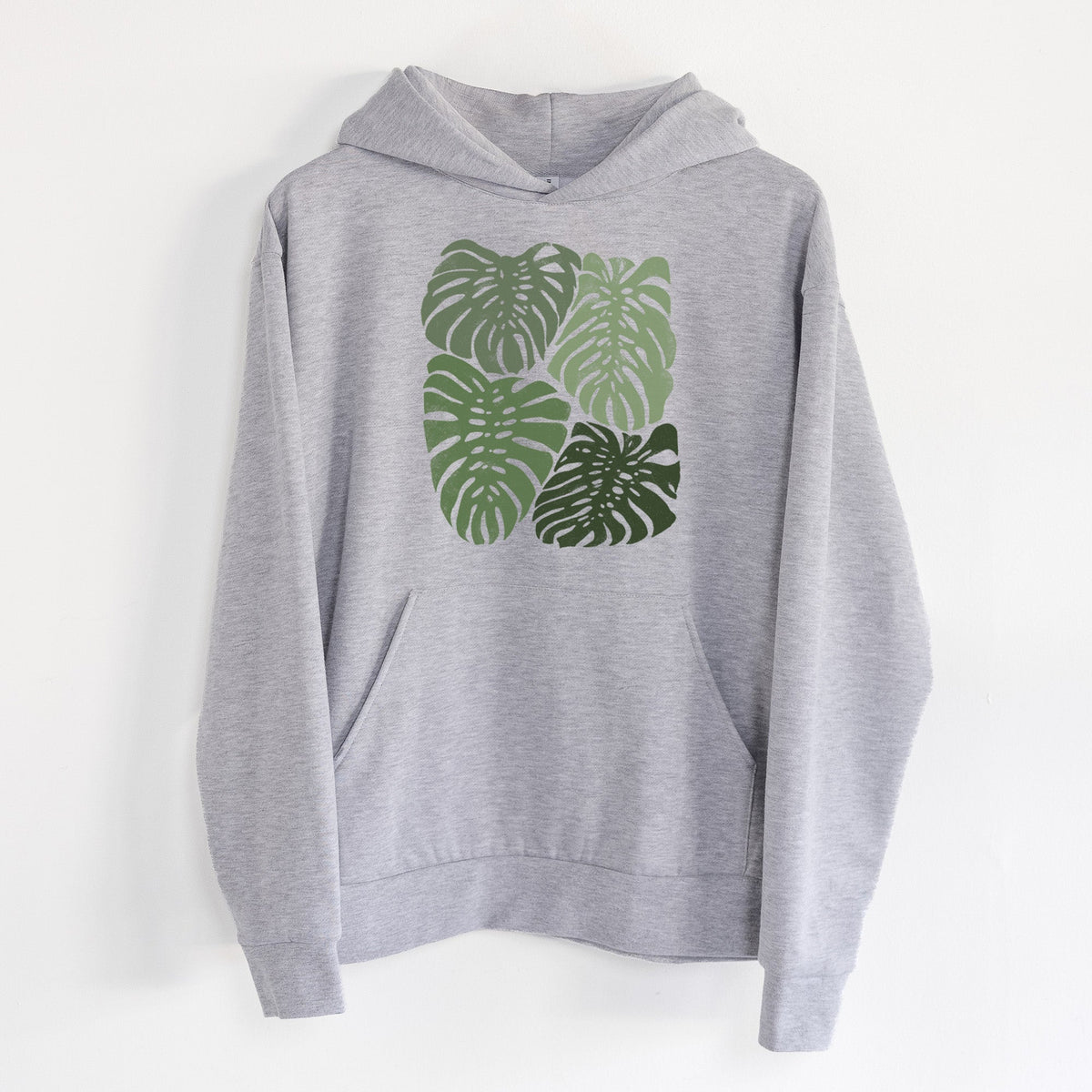 Monstera Vibes  - Statement Midweight Hoodie