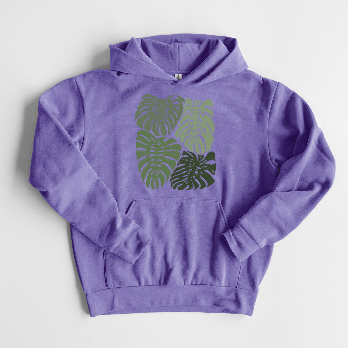 Monstera Vibes  - Statement Midweight Hoodie